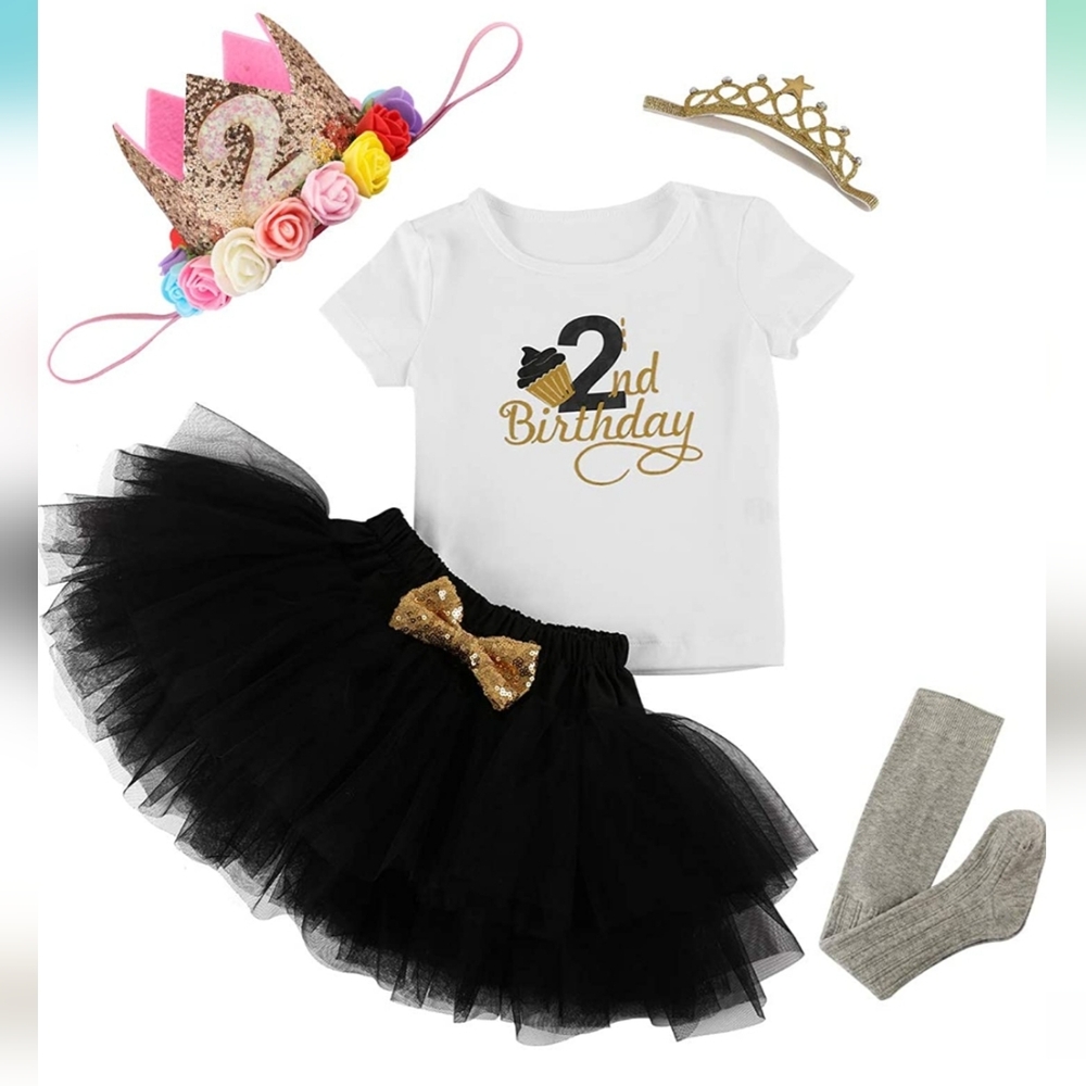 Baby Girl 2nd Birthday Outfit